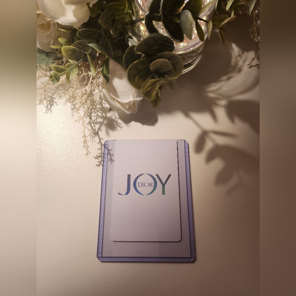 DIOR JOY Holographic King of Clubs Playing Card